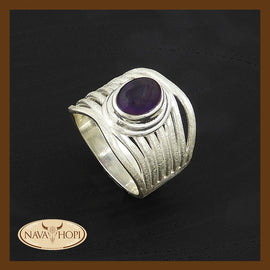 Silberring Amethyst