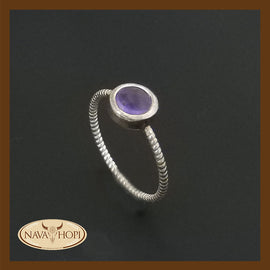 Silberring Amethyst