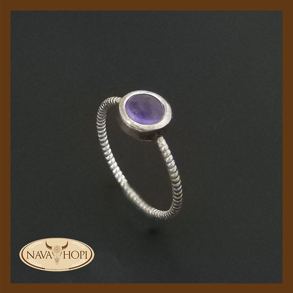 Silberring Amethyst
