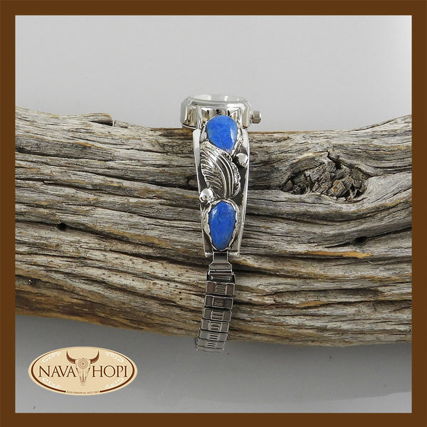 Navajo Damenuhr Jeans Lapislazuli