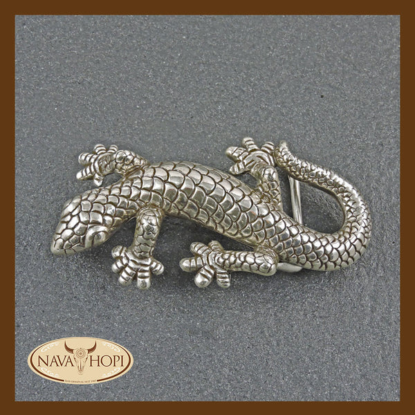 Gürtelschnalle Deluxe Gekko
