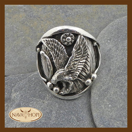 Navajo Herrenring Eagle