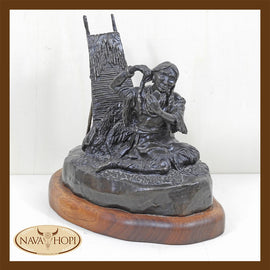 Indian Style Skulptur Motiv Indian Girl