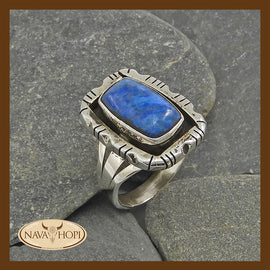 Navajo Damenring Lapislazuli