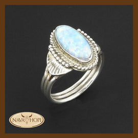 Navajo Damenring Opal