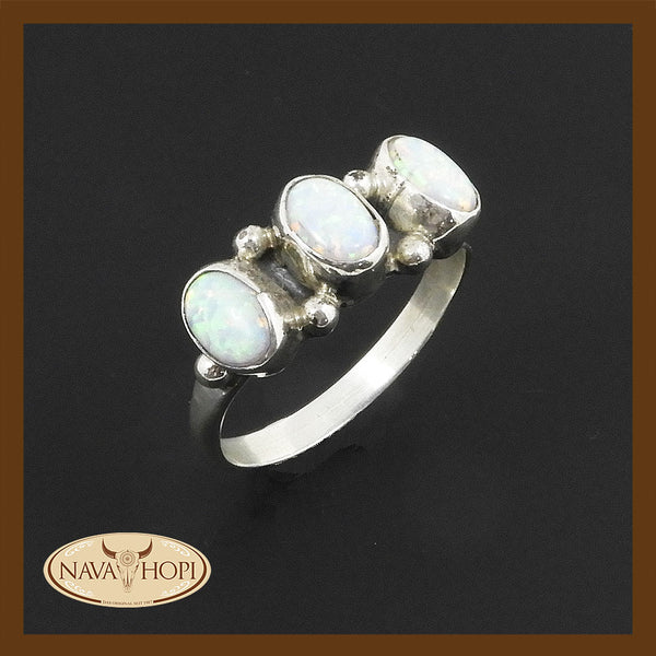 Navajo Damenring Opal