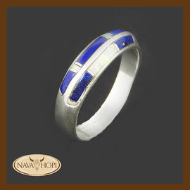 Navajo Damenring Lapislazuli