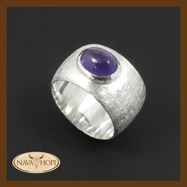 Silberring Amethyst