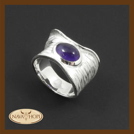 Silberring Amethyst