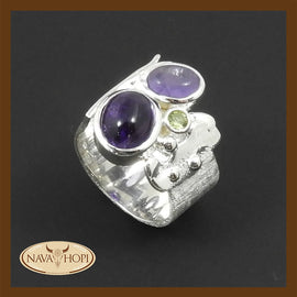 Silberring Amethyst