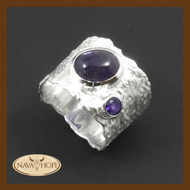 Silberring Amethyst